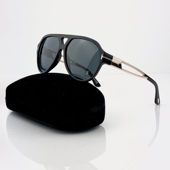 New TOM FORD Paul Black Sunglasses FT0778 01A - Picture 3 of 16